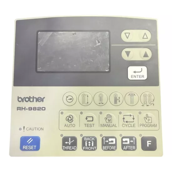 BROTHER RH-9820 Kontrol Paneli Tuş Etiketi (Panel Sheet) SA6550-001 